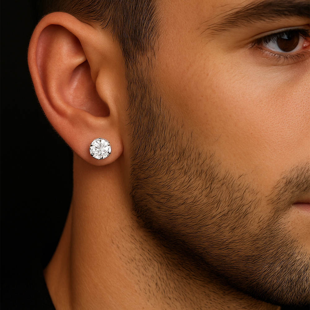 Diamond Ear - diamentowy kolczyk bez przekuwania