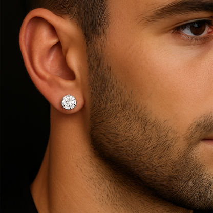 Diamond Ear - diamentowy kolczyk bez przekuwania