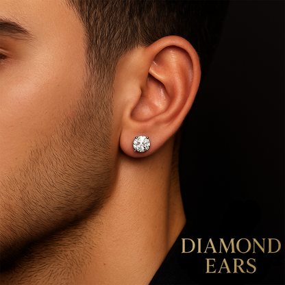 Diamond Ear - diamentowy kolczyk bez przekuwania